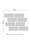 3D Self-Adhesive Wall Tiles 29.36 cm X 21.28 cm (4 Pieces) 0.250 m² - 5
