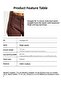 Women's Brown 6S6-81 Straight Fit Belt Detailed Special Design Denim Jeans - 3