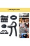 Hand and Finger Strengthener Set 5 Pieces Adjustable Hand Spring Finger Exerciser Stress Ball - 5