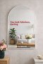 Mirror Sticker - You Look Fabulous Darling Text - Decorative Glass and Mirror Text - Stickerplanet81
