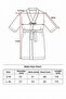 Single Bathrobe Kimono Collar Unisex Comfort - 7