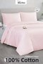 Double 100% Cotton Satin Duvet Cover Set |   Premium Series |   8 Color Options (200X220)