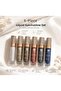 Rnansi̇ 6-Piece Glittery Liquid Eyeshadow Blush Set |   Long-Lasting |   Sparkling Colors