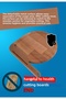 Double-Sided Presentation and Cutting Board with Steel and Wood Surface - 6