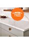 Klc Metal Round Nut Button Handle Modern Drawer Handle Handles for Children's Room, Kitchen and Cabinet - 4