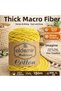 Thick Macrame Bag Cord 3mm 250Gr 150m Cotton Nm:0.60 |   Supla Hat Summer Knitting Yarn