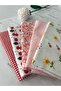 Cotton Fabric Set, Poplin Fabric, Tiny Pattern Piece Fabric 5 Pieces 50/110 cm - 2
