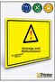 Be Informed about Faults and Damages! Isg Warning Sign Dekota 15X20 cm