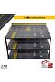 3 Floors Car Parking Lot Diorama 1/64 Scale Diorama Mockup Model Vehicle Display Shelf Stand Collectible Hobby - 7