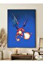 Poster din lemn cu artă Charizard (fără ramă) - 2