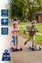 Veyron Bluetooth Music and Light Children's Scooter Foldable - Height Adjustable - 8