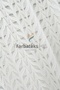 Stylish Leaf Patterned Tulle Curtain Modern Woven 2 Layer Pleated Living Room Tulle Elegance Series - 2