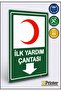 First Aid Kit Isg Warning Sign Dekota 50X70 cm