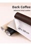Extra Adhesive Faux Leather – Dark Coffee 45 × 150 cm