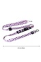 Patterned Recycled Hands Free Leash