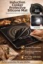 Thermochromic Silicone Induction Cooker Protector Heat Resistant Non-Slip Mat - 1 Pc - 2