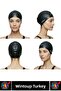 # Bone Flexible Silicone Pool and Sea Waterproof Large Size Hair Cap Ear Nose Plug Stylish Special Set - 2