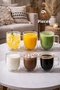 Pbt-323 Double Walled 6-Piece Glass Mug Tea Coffee Cup Heat Insulated Glass Cup Set 250 ml