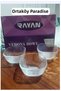 Pudding Ice Cream Jelly Bowl 6 Cornered Glass Presentation Bowl 220 Cc Volume 10 cm Mouth Diameter 6 cm Length - 2