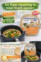 50 Pieces of Airfryer Baking Paper Air Fryer Flat Perforated Model Baking Paper Airfryer Oil-Free Fryer