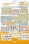 500+ Pieces Cute Cat Sticker Set |   16 Page Giant Collection |   Planner,Scrapbook,Laptop