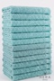 12 Pieces Turquoise 30X50 cm Cotton and Fringed Kitchen Towels