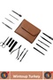 # Nail Care Professional Personal Eyebrow Hand Foot Nail Care Manicure Pedicure Set with Stylish Bag 16 Pieces - 2