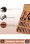 # Nail Care Professional Personal Eyebrow Hand Foot Nail Care Manicure Pedicure Set with Stylish Bag 16 Pieces - 3