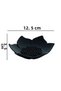 Black Lotus Patterned Bathroom Soap Dish Sponge Holder with Silicone Water Drain - 2
