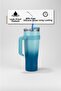 Alto Stainless Steel Thermos Cup with Straw Navy Blue 1000 ml - 5