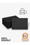 25 Pcs 13X18 Black Invitation Luxury Greeting Card Letter Seal Wallet Large Capacity Envelope - 3