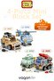 Loz Micro Block 4-Piece Combat Vehicles 4 Different Models Decorative Toy Building Set Building Block Set