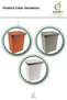 Multi-Purpose Basket with Lid 10 Liter Organizer Storage Box Kitchen Bathroom Toy Organizer - 4