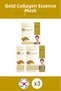 Whitening and Moisturizing Gold Essence Collagen Mask 23 Gr 3 Pieces
