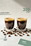 2-Piece Double Wall Borosilicate 350 ml Glass Cup – Heat Resistant Transparent Cup