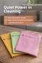 6 Pieces of Microfiber Cleaning Cloth 60X33 cm – High Water Absorption, Scratch and Lint-Free, Waffle Texture - 6