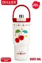 Diller Tumbler 880 ml Single Lid Dual Use Steel Thermos With/Without Straw and Carrying Handle-Ffd9505-88