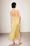 Yağ Yeşil Slip Maxi Dokuma Elbise TWOSS26EL00386 - 6