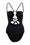 Black Cross Tie Accessory Strap Brazilian Swimsuit Tbess25Ma00109 - 4