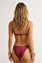 Burgundy Triangle Covered Bikini Top Tbess20Bu0268 - 3