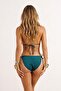 Petrol Triangle Covered Bikini Set with Charm Accessories, Regular Waist, Regular Bikini Set Tbess26Bt00078 - 4