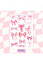 Pembe Coqueette Tatlı Sticker Seti - 4