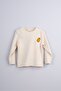 Embroidered Camisole Baby and Kids T-Shirt 100% Cotton (Lemon)