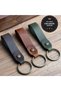 Leather Keychain (Khaki Color) Single Piece - 2
