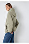 Hooded Green Coat 1110814-71818 - 5