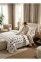 Double Duvet Cover Set %100 Cotton with Heart and Bow Decorations - 2