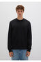 Black Textured Sweatshirt 0S10407-900 - 3