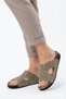 Women's Comfortable Slippers Suitable for Daily Home and Outdoor Use, Staple Detailed Orthopedic Sole, Stylish Design