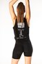Women's Black Training Athlete Athlete Girls Who Lift Cropped Tank - 7