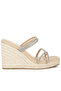Women Rhinestones Embellished Espadrilles in Blush - 2